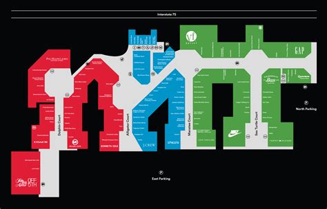 ellenton premium outlets store listing.